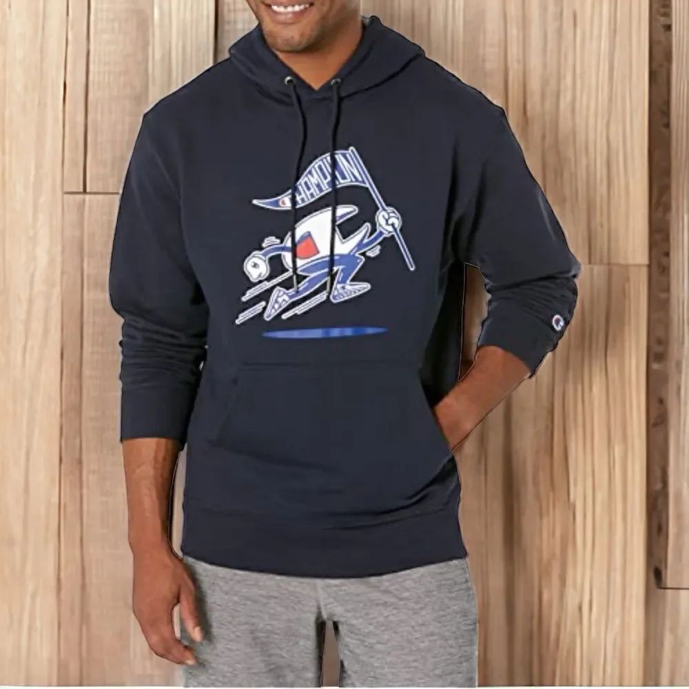 Champion Men’s Pullover Fleece Lined Hoodie Size Large
